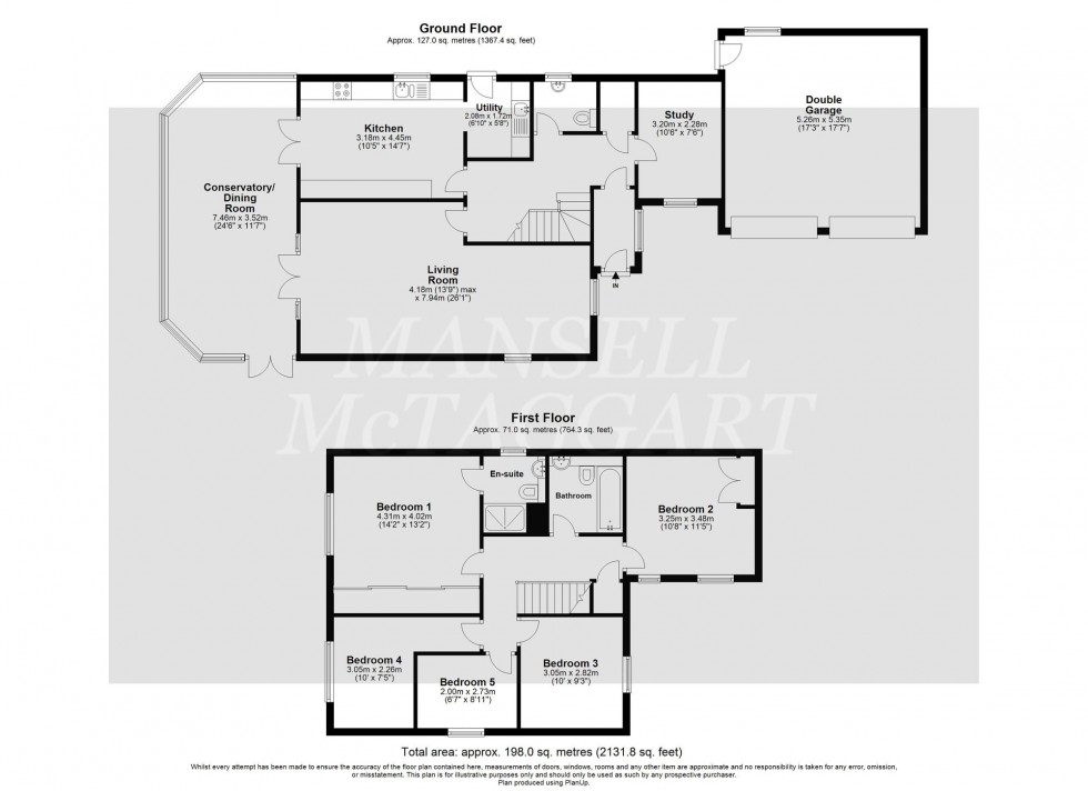 Floorplan for The Meades, Dormansland, RH7