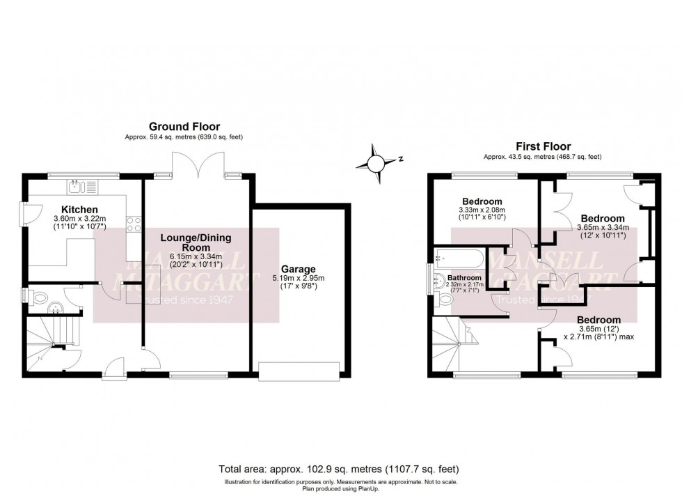 Floorplan for Newick Drive, Newick, BN8