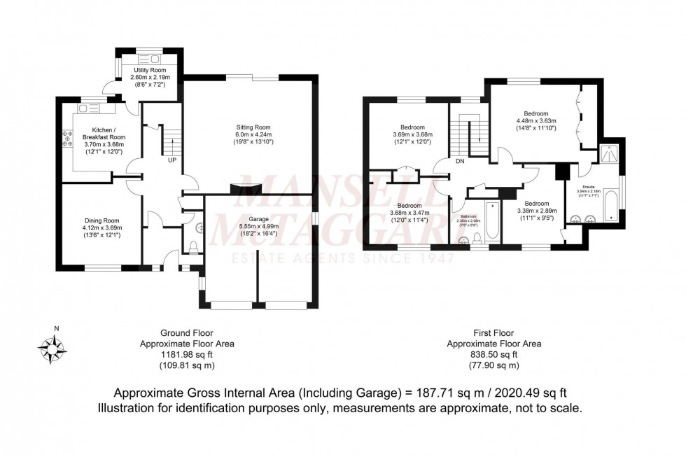 Floorplan for Station Road, North Chailey, BN8
