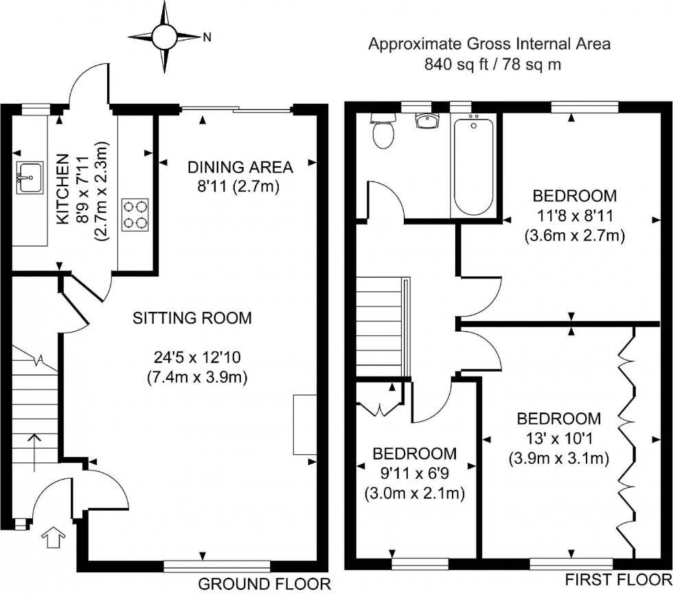 Floorplan for Brookway, Lindfield, RH16