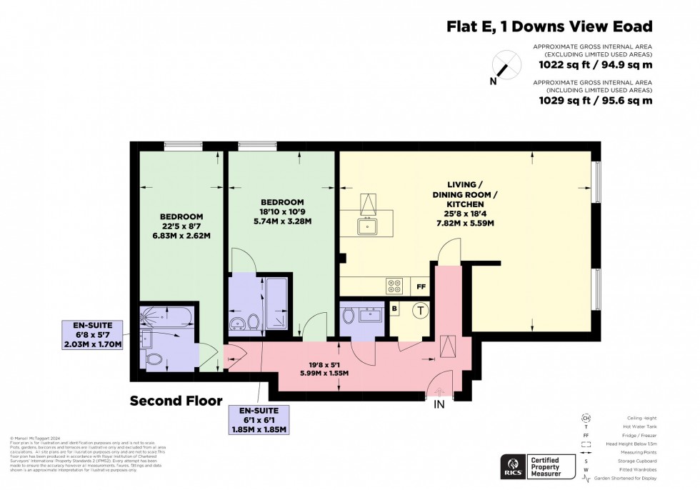 Floorplan for Downs View Road, Hassocks, BN6