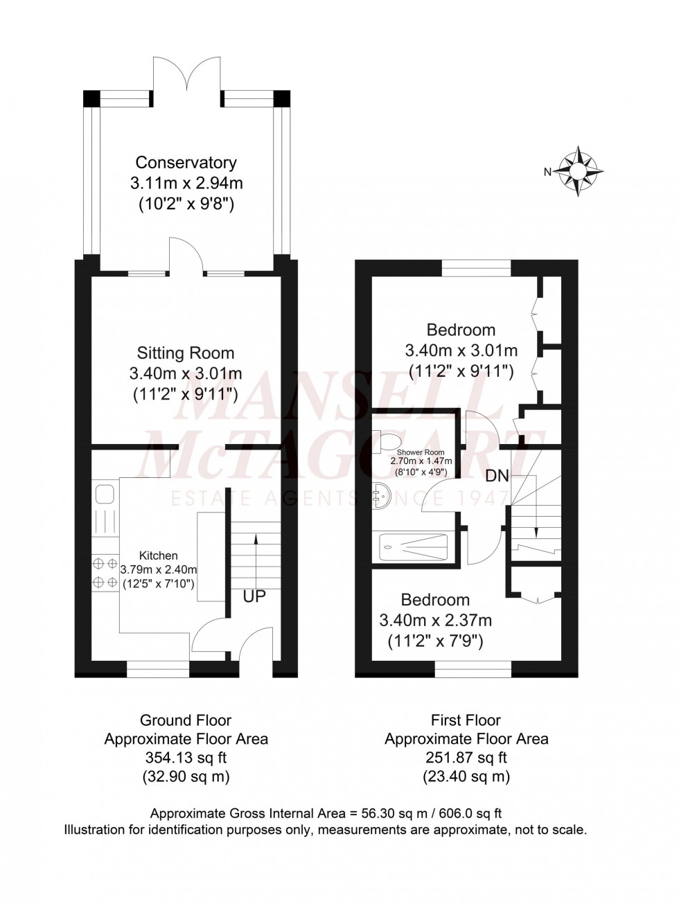 Floorplan for Woodhatch, Southwater, RH13