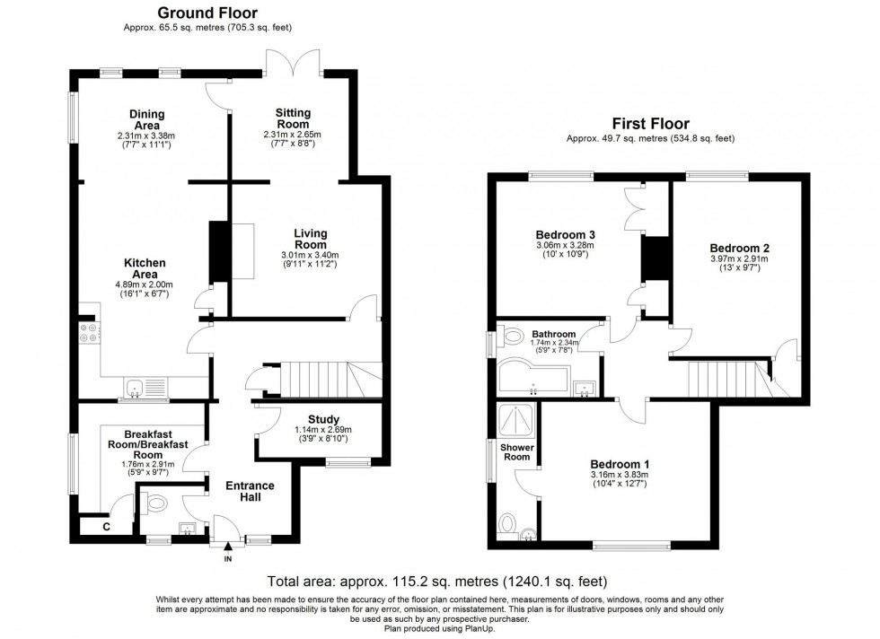 Floorplan for Stonedene Close, Forest Row, RH18