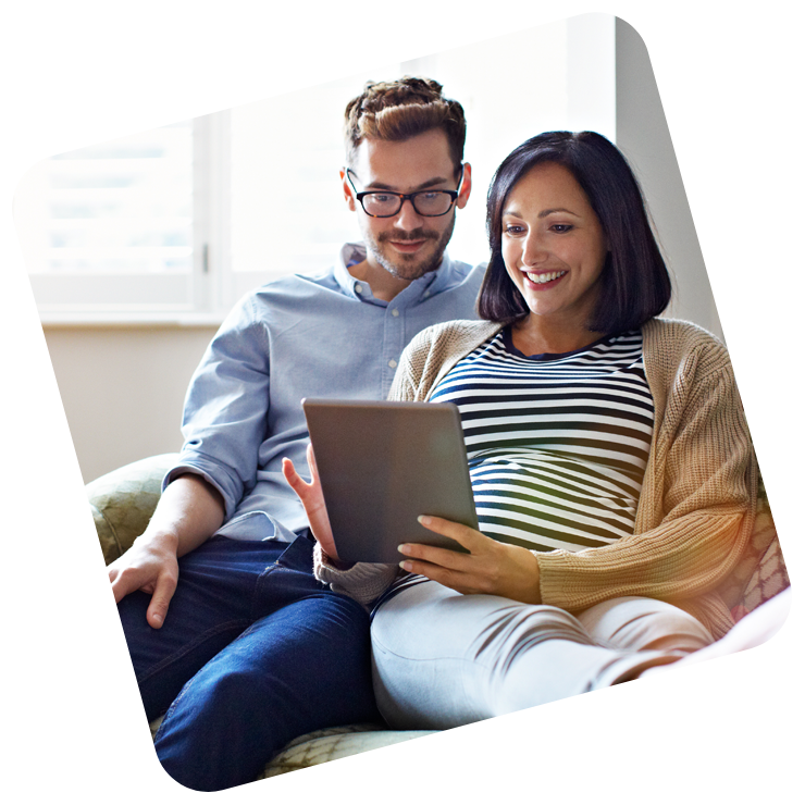 couple searching for properties
