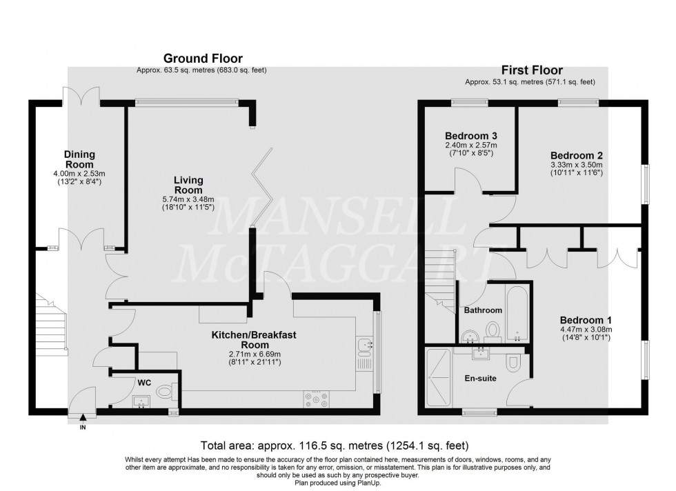 Floorplan for Copthorne Road, Felbridge, RH19