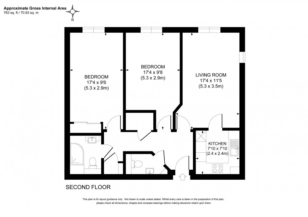 Floorplan for Church Road, Petlands Lodge, RH16