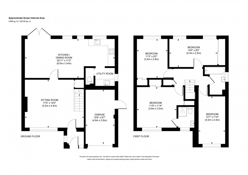 Floorplan for Penland Road, Haywards Heath, RH16