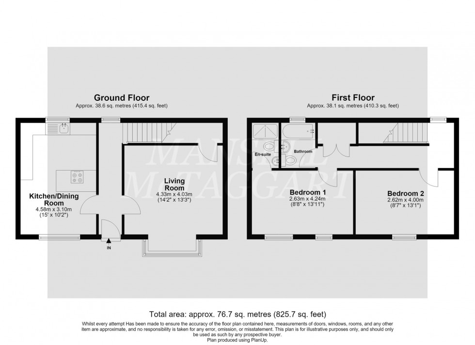 Floorplan for St. Francis Gardens, Copthorne, RH10