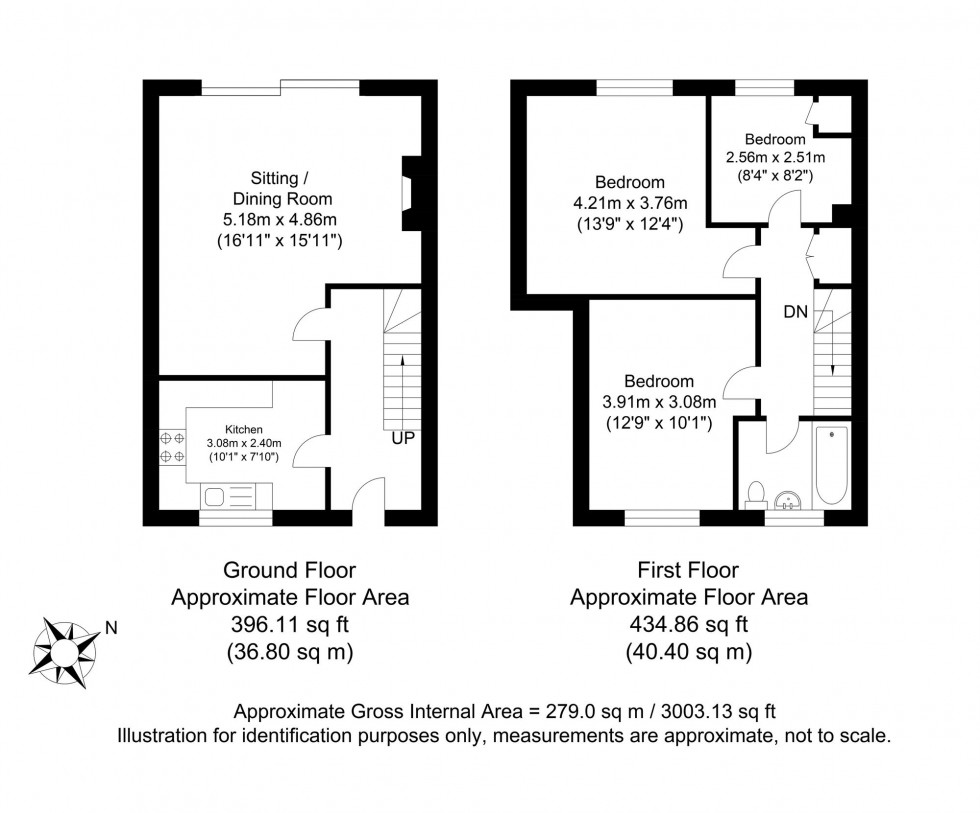 Floorplan for Fitzroy Road, Lewes, BN7