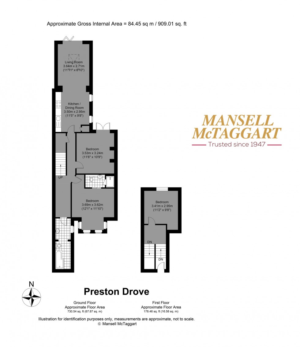 Floorplan for Preston Drove, Brighton, BN1