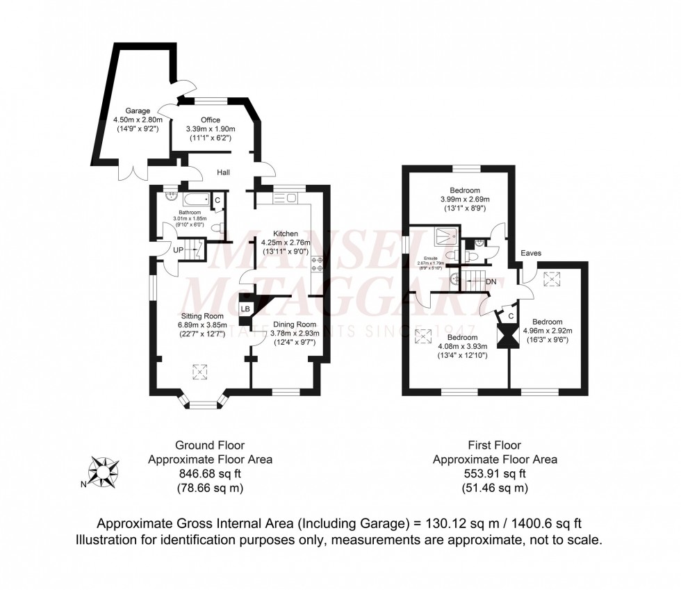 Floorplan for Upper Close, Forest Row, RH18