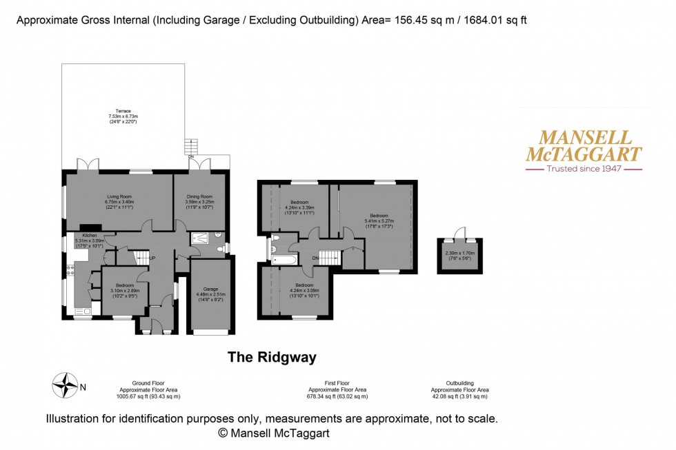 Floorplan for The Ridgway, Brighton, BN2