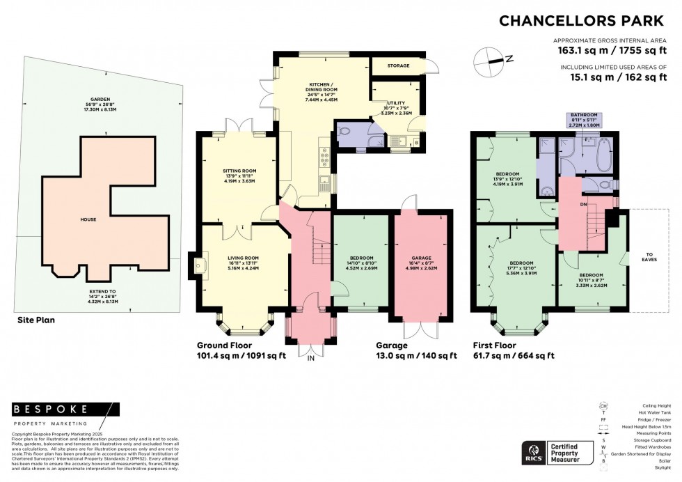 Floorplan for Chancellors Park, Hassocks, BN6