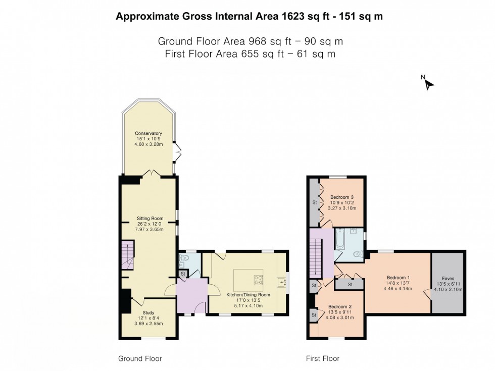 Floorplan for Down Street, Nutley, TN22