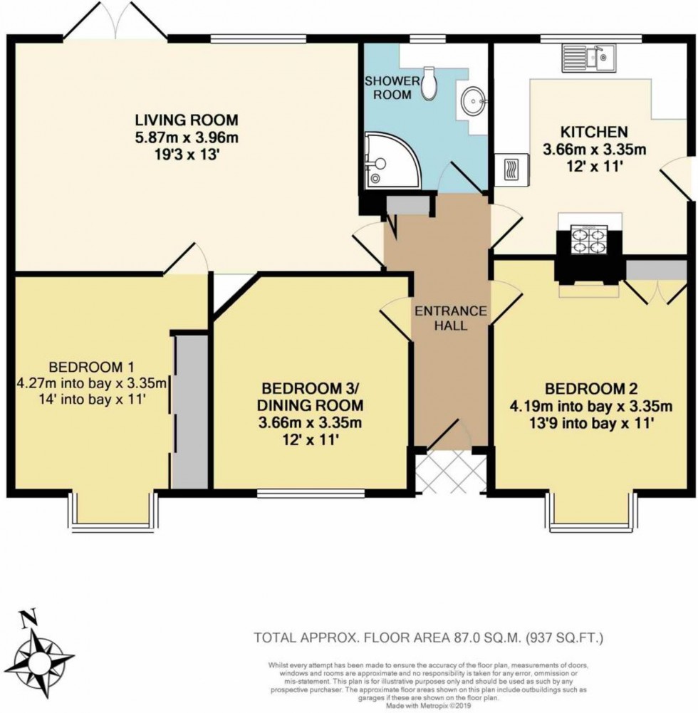 Floorplan for Station Road, North Chailey, BN8