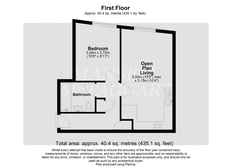 Floorplan for High Street, Horley, RH6