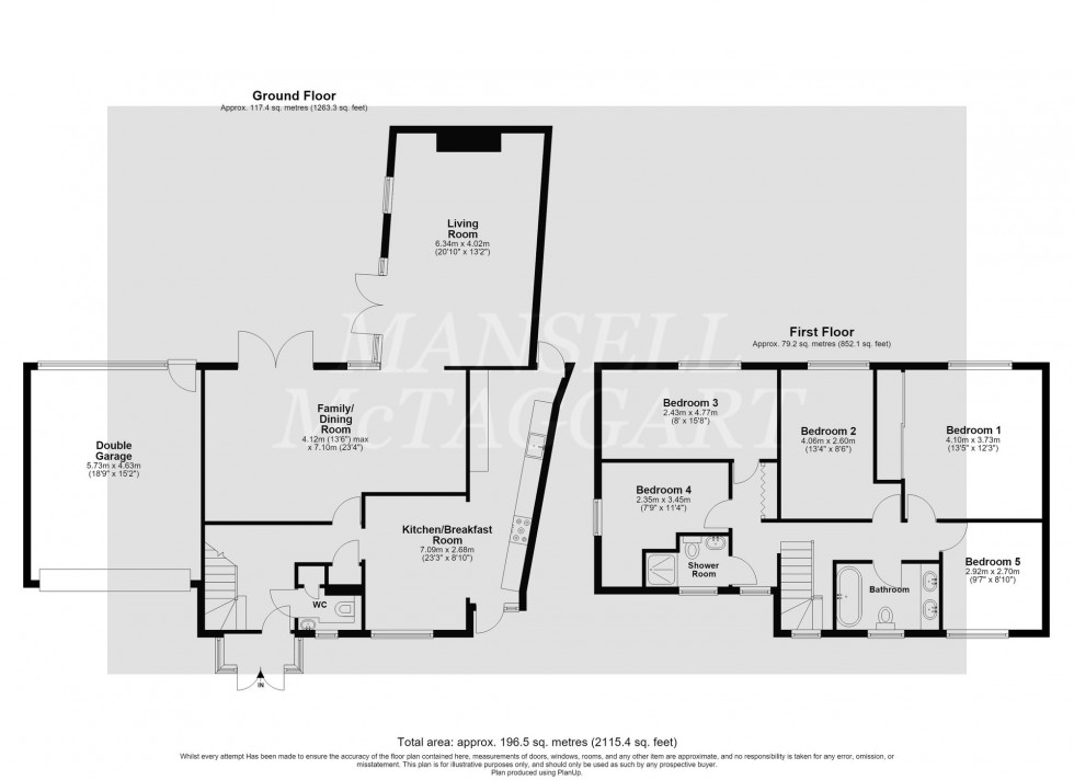 Floorplan for Artel Croft, Crawley, RH10