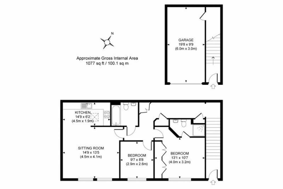 Floorplan for Weavers Mead, Haywards Heath, RH16
