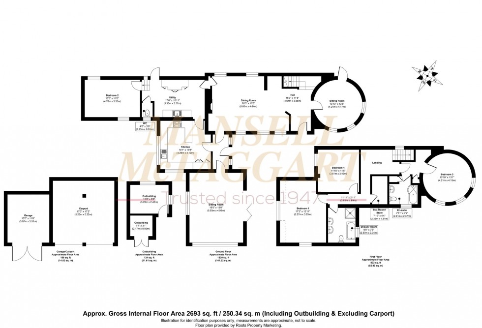 Floorplan for Jackies Lane, Newick, BN8