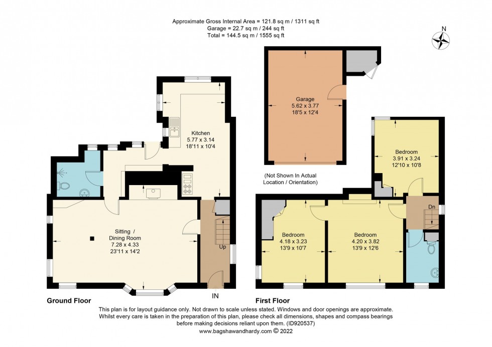 Floorplan for Horley Row, Horley, RH6