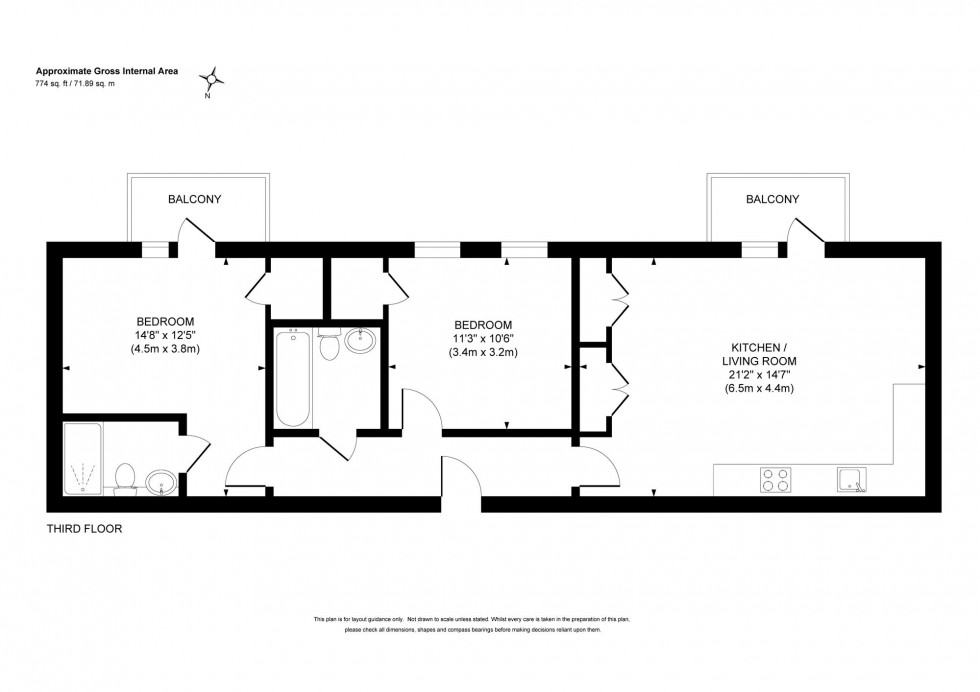 Floorplan for Milton Road, Milton House Milton Road, RH16