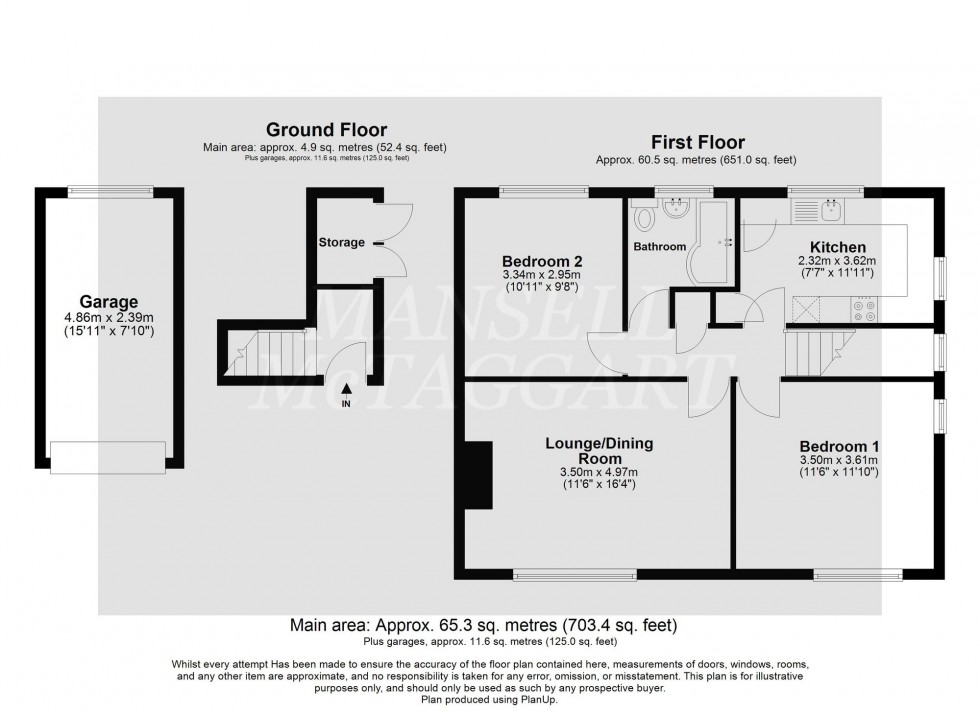 Floorplan for Fairlawns, Horley, RH6