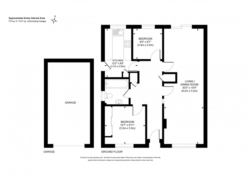 Floorplan for Hoblands, Haywards Heath, RH16