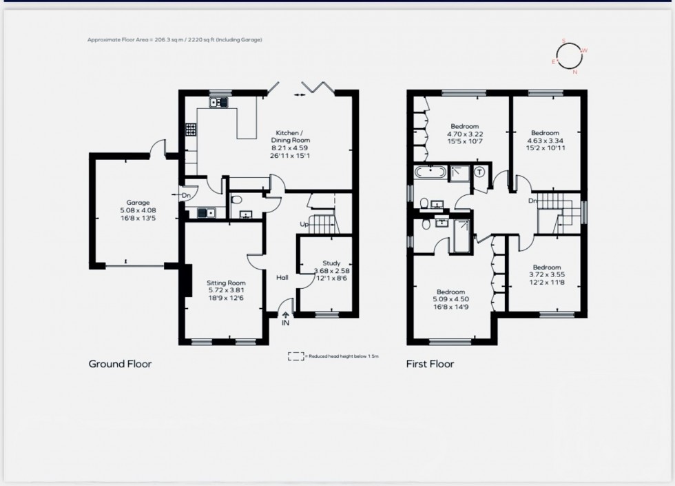 Floorplan for Crouch Fields, Ansty, RH17