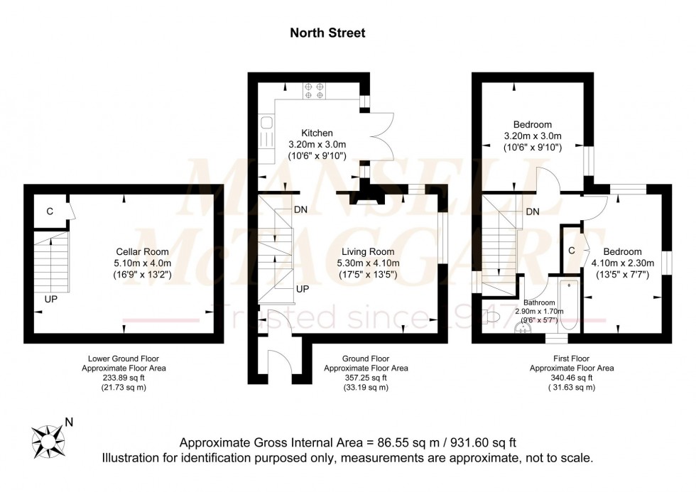 Floorplan for North Street, Storrington, RH20