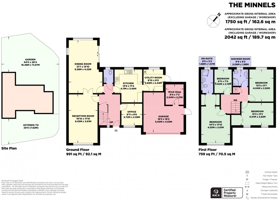 Floorplan for The Minnels, Hassocks, BN6