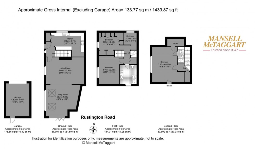 Floorplan for Rustington Road, Brighton, BN1