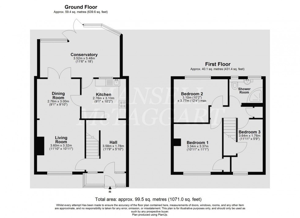 Floorplan for Salisbury Road, Crawley, RH10