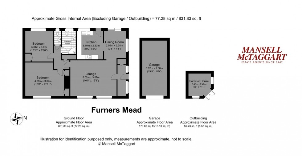 Floorplan for Furners Mead, Henfield, BN5