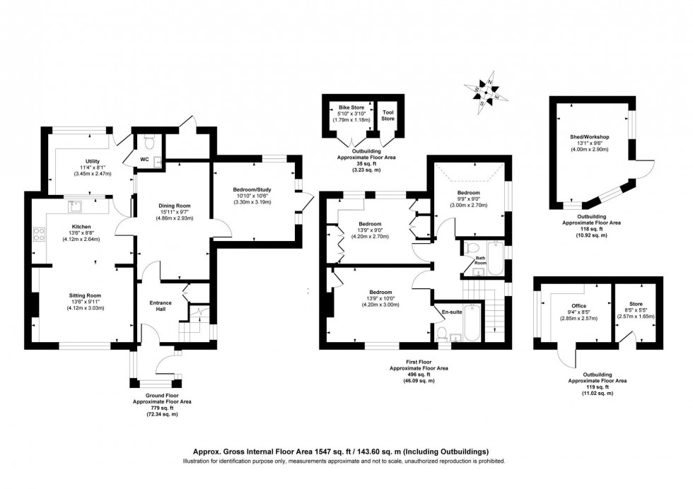 Floorplan for Jefferies, Horsted Keynes, RH17