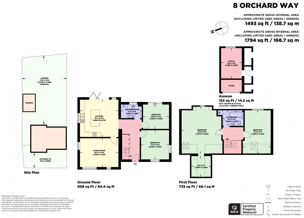Floorplan for Orchard Way, Hurstpierpoint, BN6