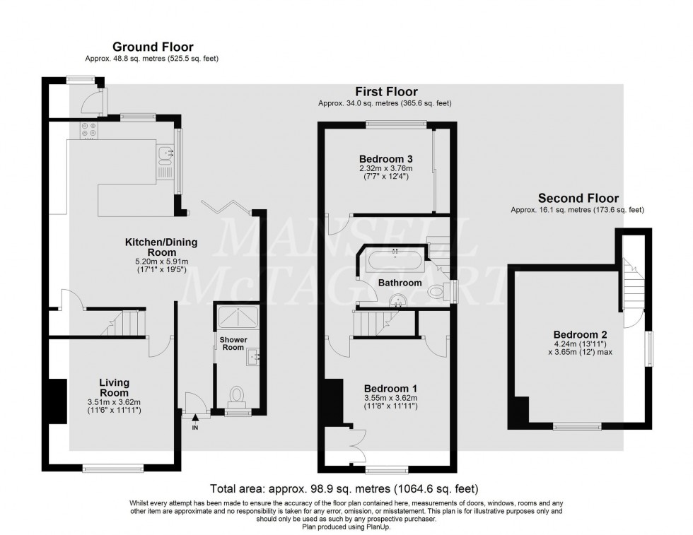 Floorplan for Hammerwood Road, Ashurst Wood, RH19