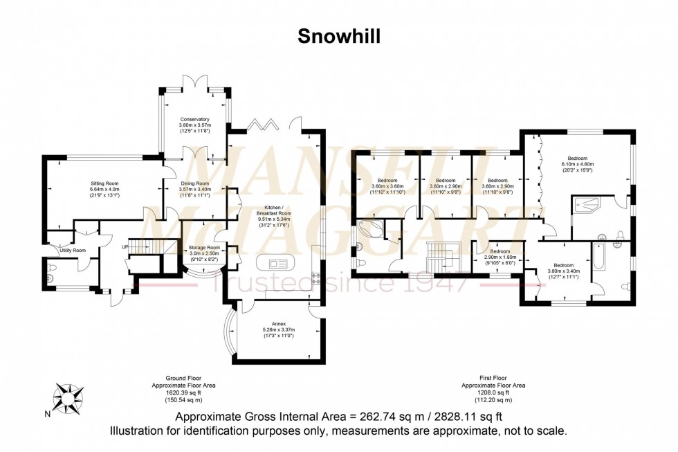Floorplan for Snow Hill, Crawley Down, RH10