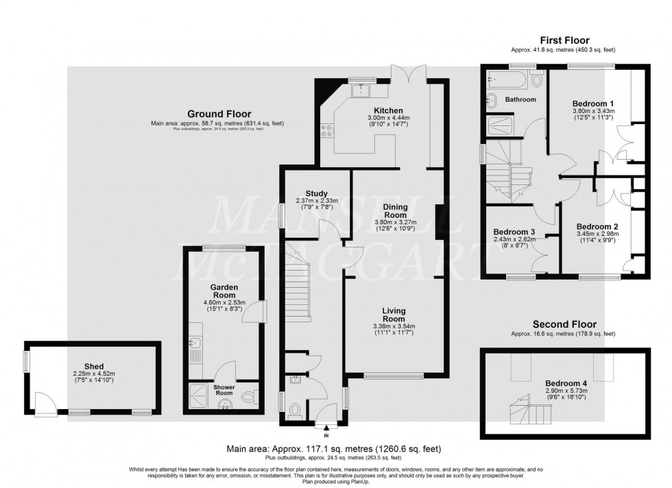 Floorplan for Stafford Road, Crawley, RH11