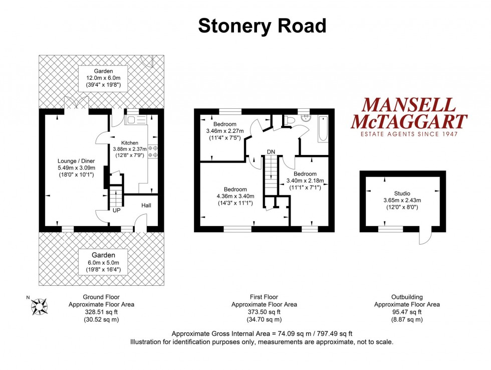 Floorplan for Stonery Road, Portslade, BN41