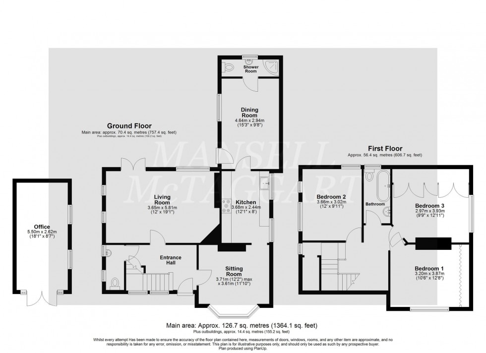 Floorplan for Balcombe Road, Crawley, RH10