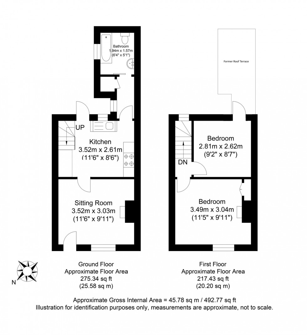 Floorplan for New Road, Lewes, BN7