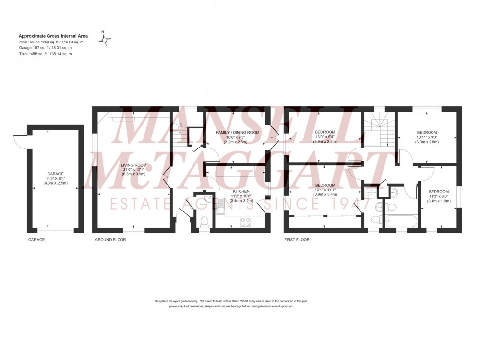 Floorplan for Chilcomb, Burgess Hill, RH15