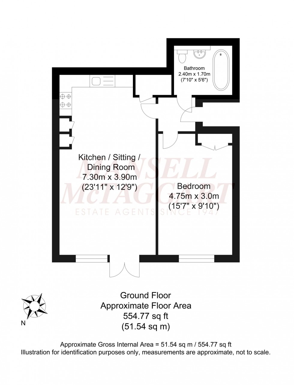 Floorplan for Bishopric, Horsham, RH12