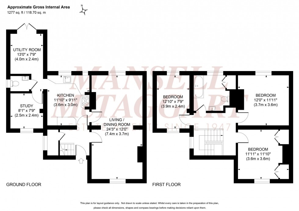 Floorplan for Strawlands, Plumpton Green, BN7