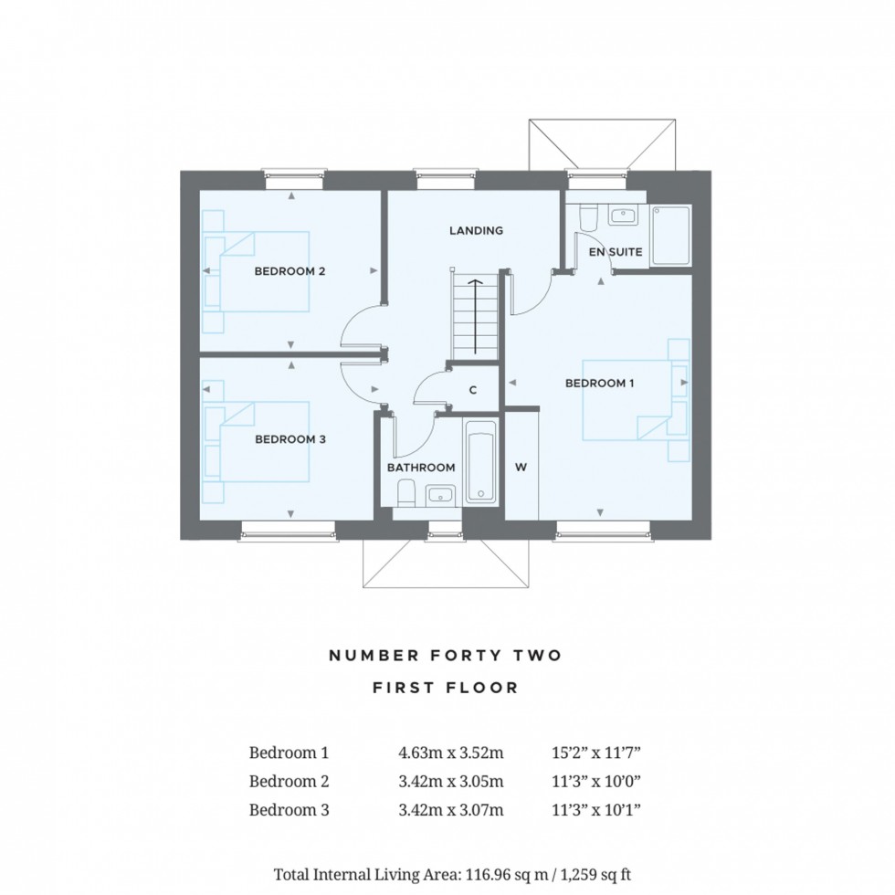 Floorplan for Kiln Wood Lane, Wivelsfield Green, RH17