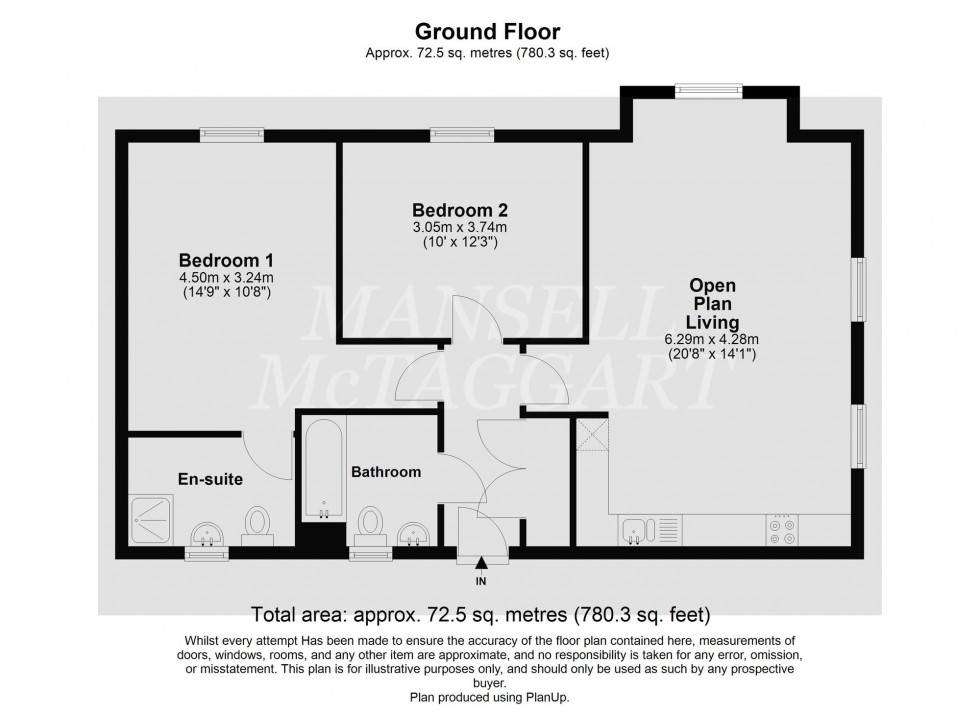 Floorplan for Ullswater Road, Crawley, RH10