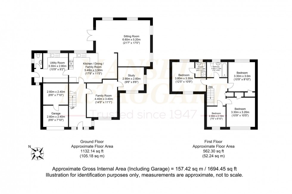 Floorplan for The Spinney, Hassocks, BN6
