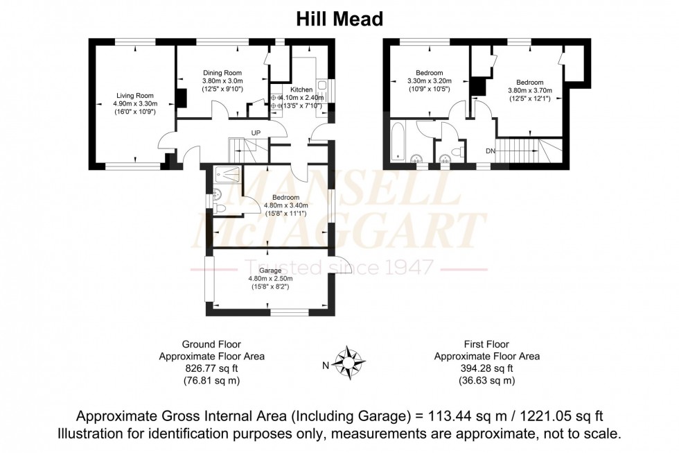 Floorplan for Hill Mead, Nutley, TN22