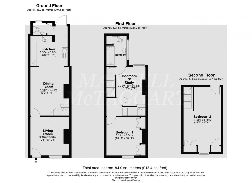 Floorplan for Queens Road, East Grinstead, RH19