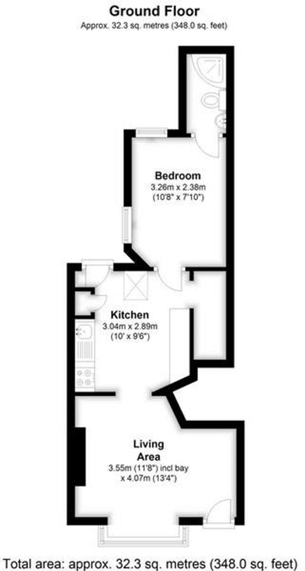 Floorplan for Framfield Road, Uckfield, TN22